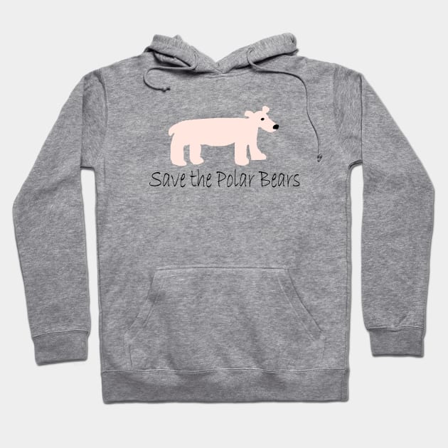 Save the Polar Bears Hoodie by Repeat Candy